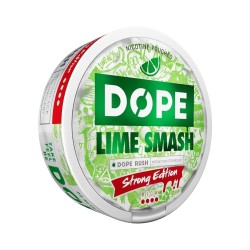 DOPE Lime Smash Crazy Strong 16mg Nicotine Pouches