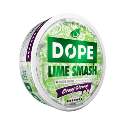 DOPE Lime Smash Crazy Strong 28,5mg Nicotine Pouches