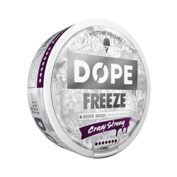 DOPE Freeze Crazy Strong 30mg Nicotine Pouches