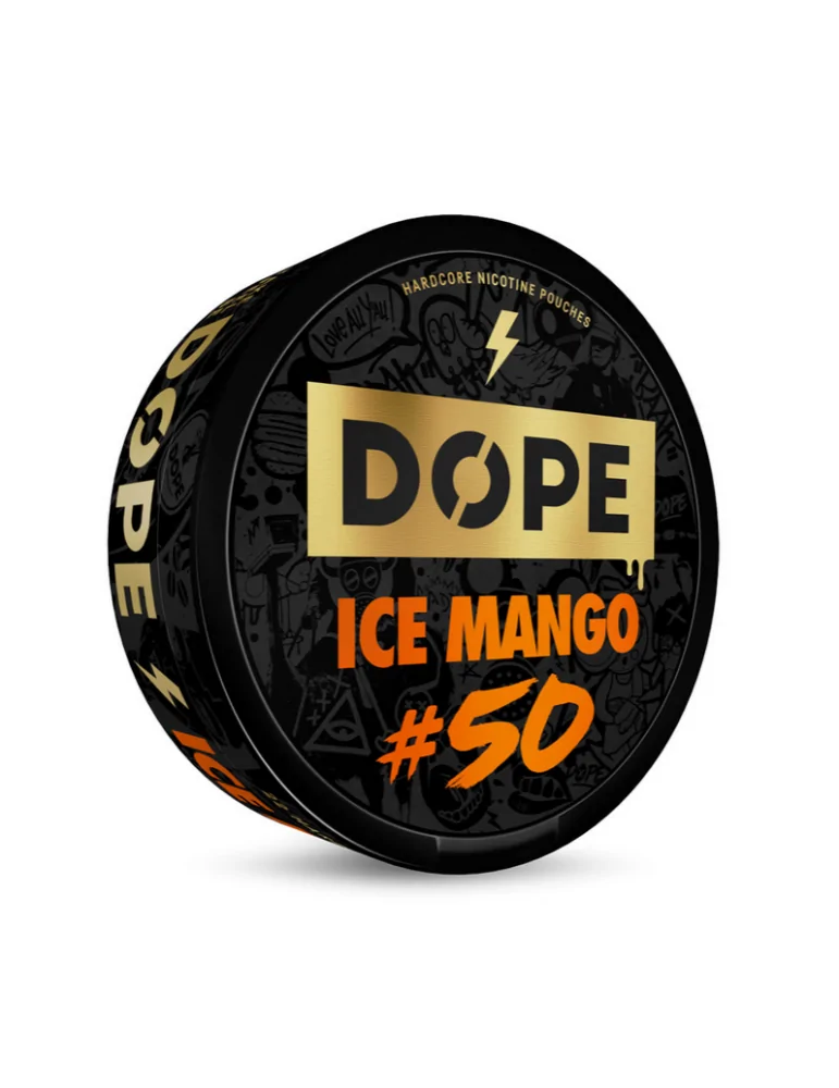 Elevate Your Senses with DOPE Mango #50 Nicotine Pouches - 50mg