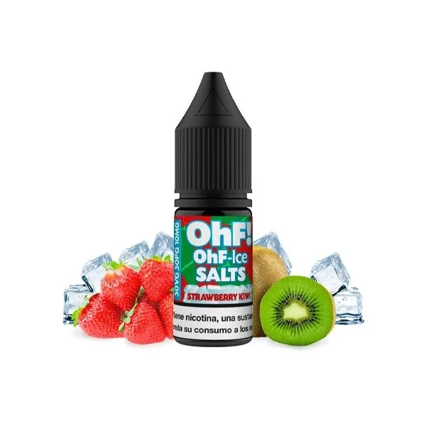 OHF Salts Ice Strawberry Kiwi 10ml 10 mg nicsalt e-liquid