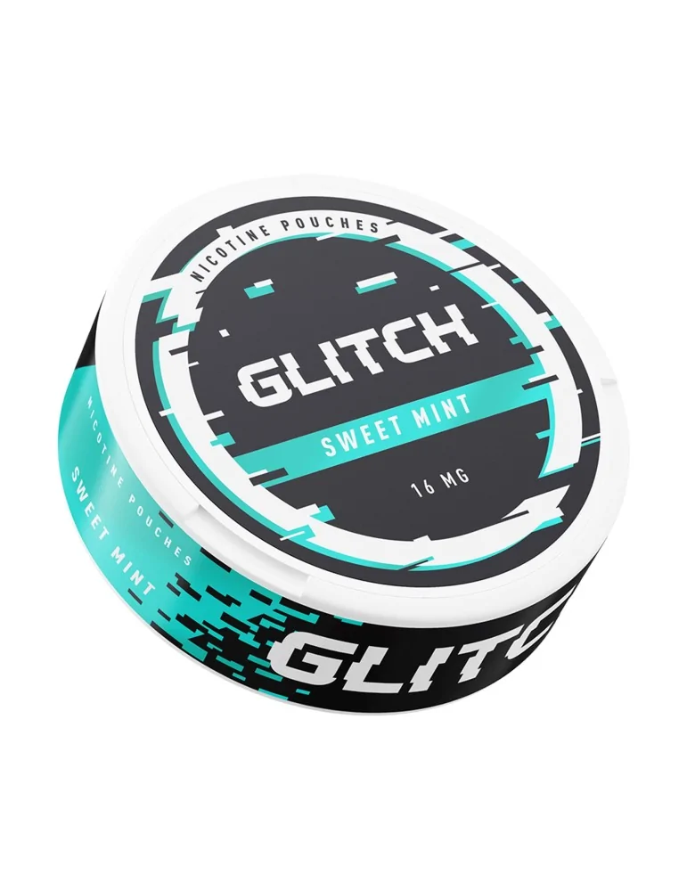 Snus GLITCH Sweet Mint Nicotine Pouches - A Refreshing Digital Escape