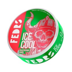 Snus FEDRS Raspberry Hard Nicotine Pouches - Intense Raspberry Bliss