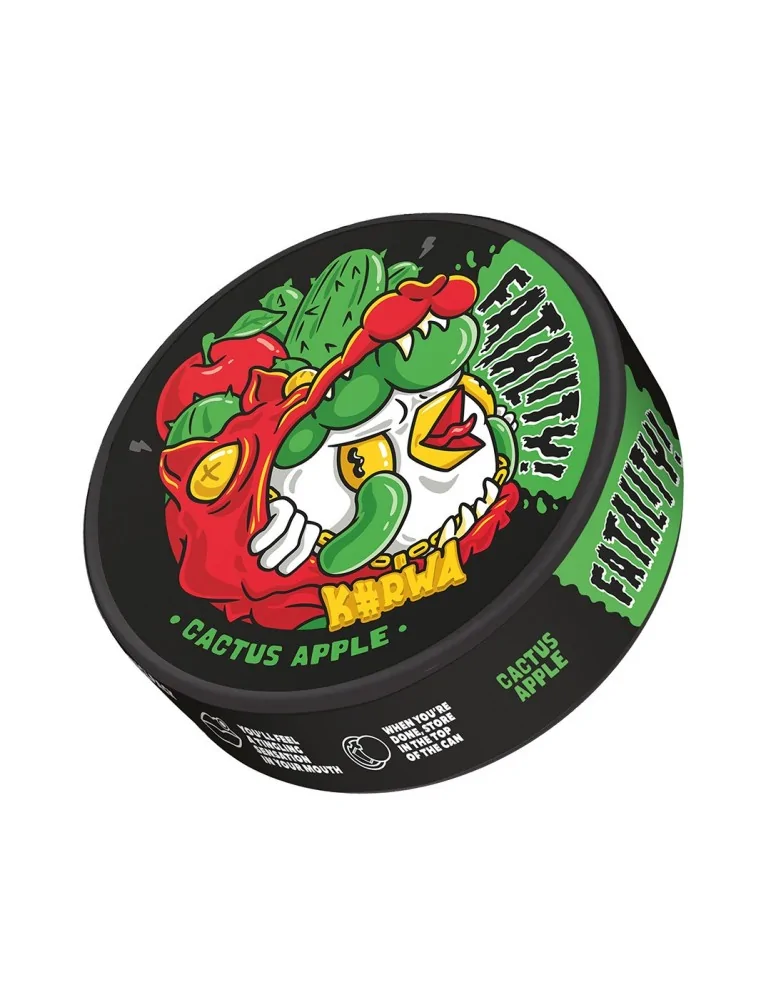 Snus KURWA Fatality Cactus Apple Nicotine Pouches - A Prickly Twist of Flavor