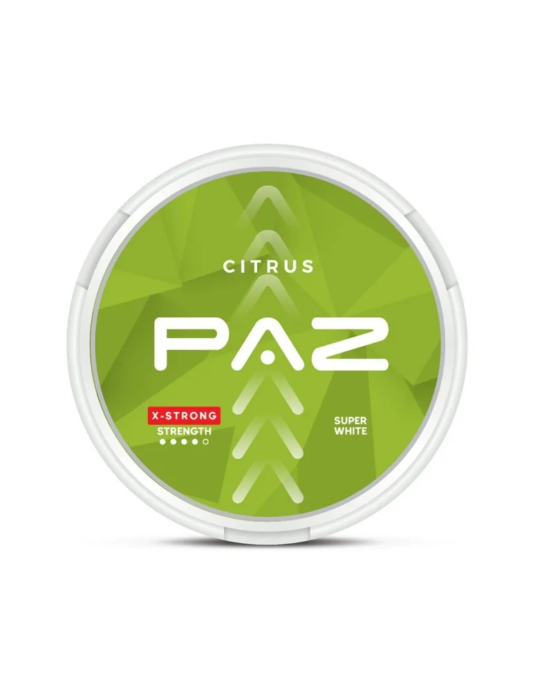 Snus PAZ Citrus Blast - A Tangy Symphony in Every Pouch