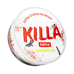 Snus KILLA Mini Banana Ice - A Tropical Chill in Every Pouch