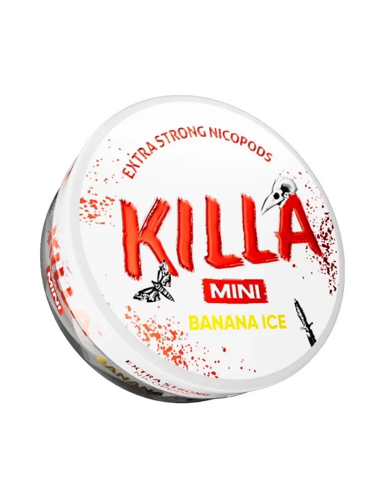 Snus KILLA Mini Banana Ice - A Tropical Chill in Every Pouch