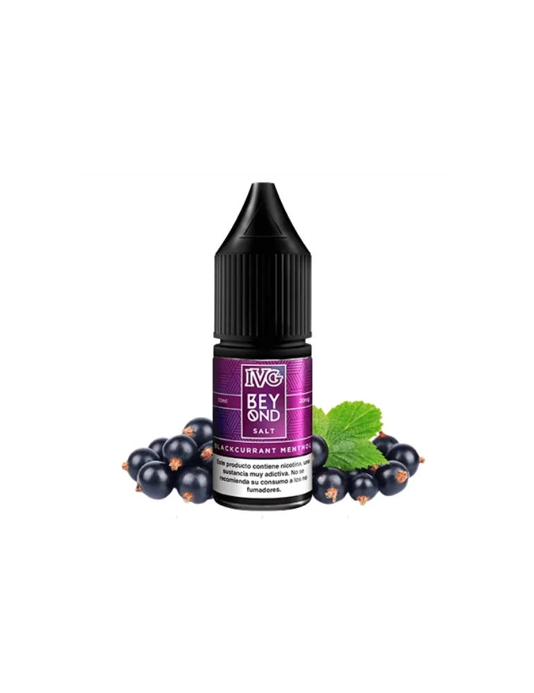 Beyond NicSalt Blackcurrant Menthol by Ivg 10ml 10mg E-liquid