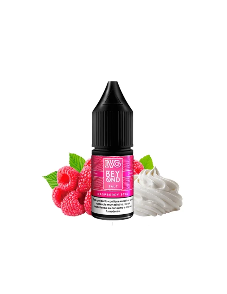 Beyond NicSalt Raspberry Stix by Ivg 10ml 10mg E-liquid