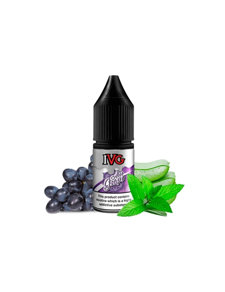 IVG NicSalt Aloe Grape 10ml 10mg E-liquid