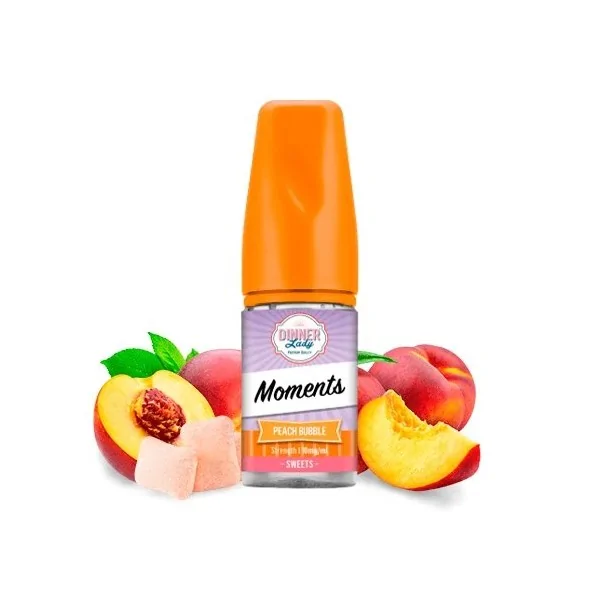 DInner Lady Moments Aroma Peach Bubble 30ml