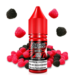 Just Juice Brutal NicSalt Red & Black Raspberry Blackcurrant Jelly Candy E Liquid 11mg 10ml