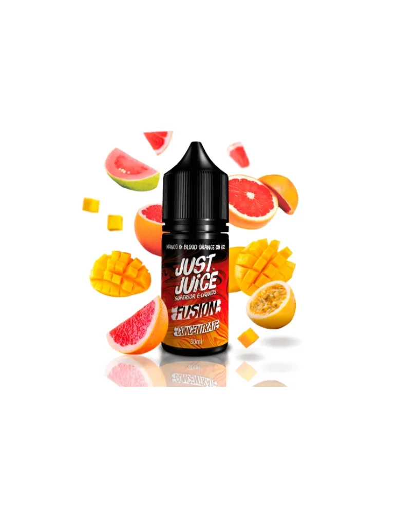 Just Juice Fusion Mango Blood Orange On Ice 30ml Vape Concentrate