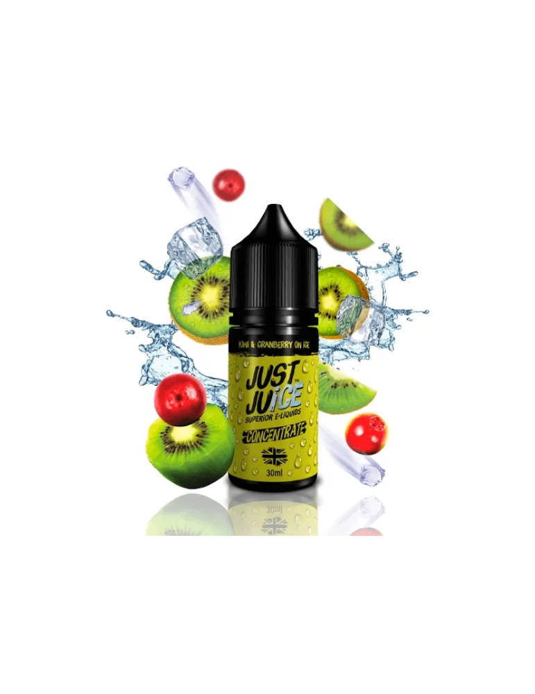 Just Juice Kiwi Cranberry On Ice 30ml Vape Concentrate