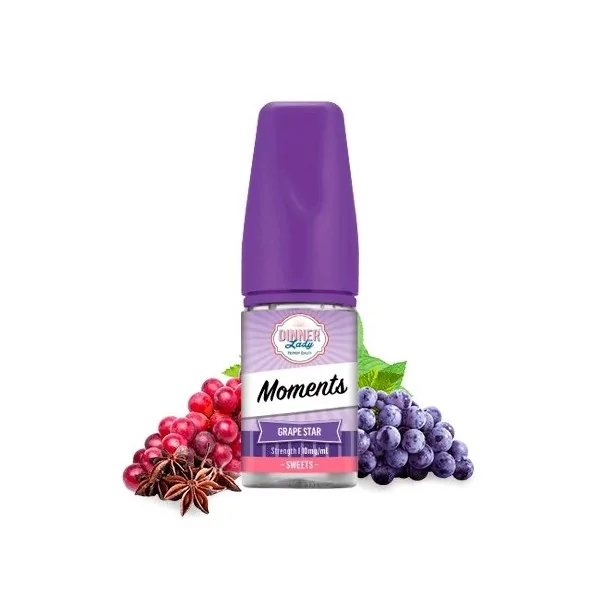 DInner Lady Moments Aroma Grape Star 30ml