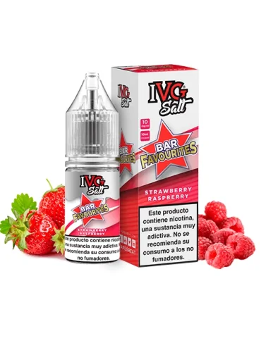 IVG NicSalt Strawberry Raspberry 10ml 10mg 50/50 e-liquid