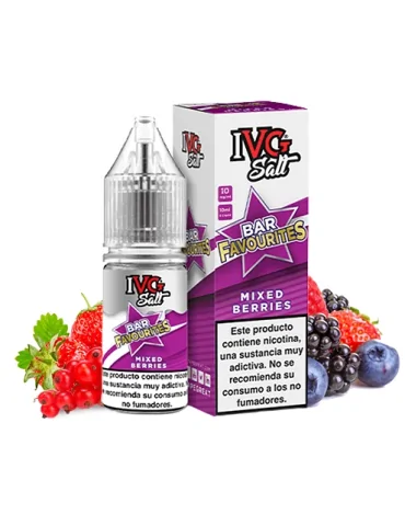IVG NicSalt Mixed Berries 10ml 10mg 50/50 e-liquid