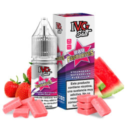 IVG NicSalt Strawberry Watermelon Bubblegum 10ml 10mg 50/50 e-liquid