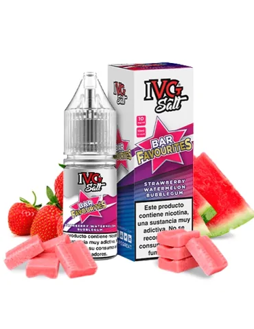 IVG NicSalt Strawberry Watermelon Bubblegum 10ml 20mg 50/50 e-liquid