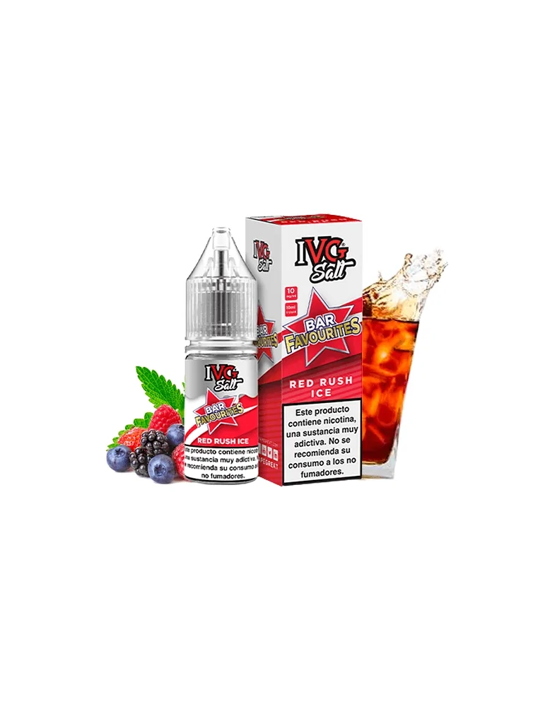 IVG NicSalt Red Rush Ice 10ml 20mg 50/50 e-liquid