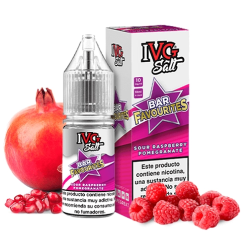 IVG NicSalt Sour Raspberry Pomegranate 10ml 10mg 50/50 e-liquid