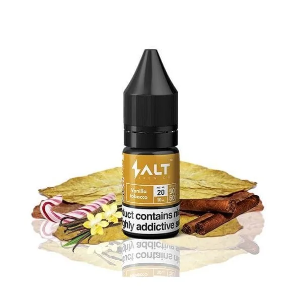 Salt Brew Vanilla Tobacco 10ml 10 mg nicsalt e-liquid