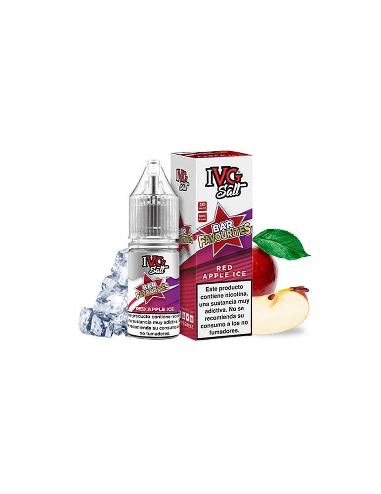 IVG NicSalt Red Apple Ice 10ml 10mg 50/50 e-liquid