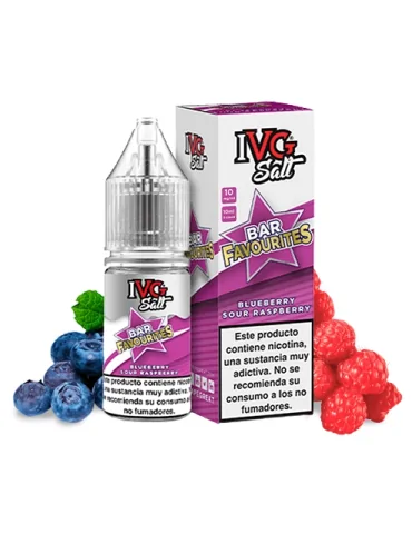 IVG NicSalt Blueberry Sour Raspberry 10ml 20mg 50/50 e-liquid