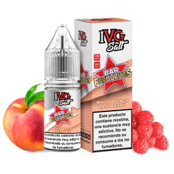 IVG NicSalt White Peach Raspberry 10ml 20mg 50/50 e-liquid