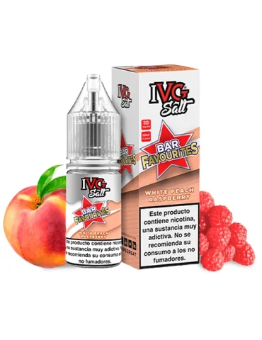 IVG NicSalt White Peach Raspberry 10ml 20mg 50/50 e-liquid