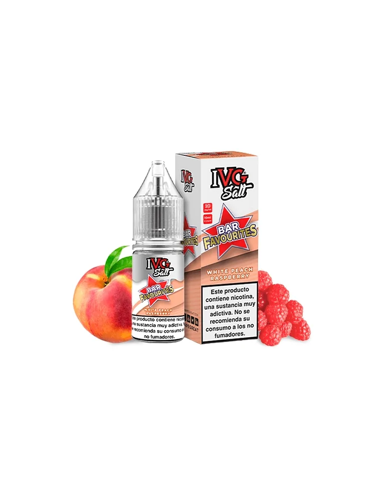 IVG NicSalt White Peach Raspberry 10ml 20mg 50/50 e-liquid