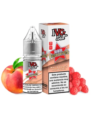 IVG NicSalt White Peach Raspberry 10ml 10mg 50/50 e-liquid