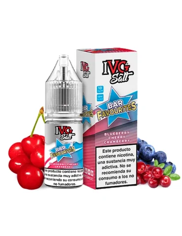IVG NicSalt Blueberry Cherry Cranberry 10ml 20mg 50/50 e-liquid