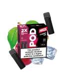 HIGS VAPE POD CARTRIDGE Cherry Ice - 4ml 20mg 1400 Puffs (2 Pack)