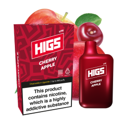 HIGS LITE Cherry Apple Mesh-Coil Disposable Vape - A Fusion Delight