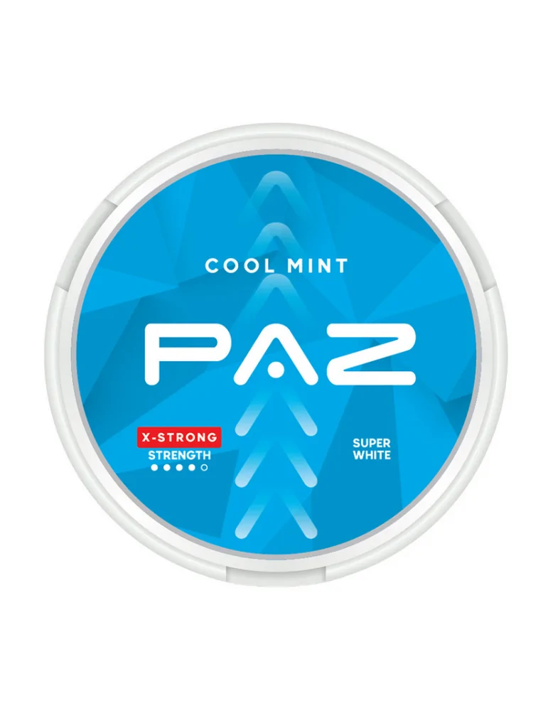 Snus PAZ Cool Mint: Refreshing 20mg Nicotine Pouches