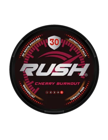 RUSH Cherry Burnout 30mg Nicotine Pouches