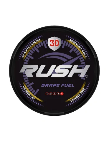 RUSH Grape Fuel 30mg Nicotine Pouches