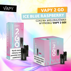 VAPY 2 GO Vape Pod Cartridge Ice Blue Raspberry 2ml 20mg 1pcs