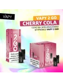 VAPY 2 GO Vape Pod Cartridge Cherry Cola 2ml 20mg 1pcs