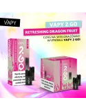 VAPY 2 GO Vape Pod Cartridge Refreshing Dragon Fruit 2ml 20mg 1pcs