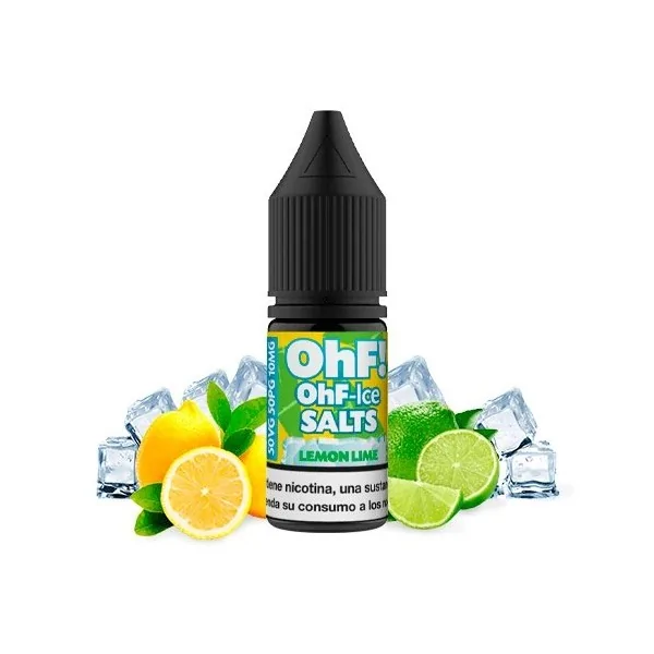 OHF Salts Ice Lemon Lime 10ml 10 mg nicsalt e-liquid