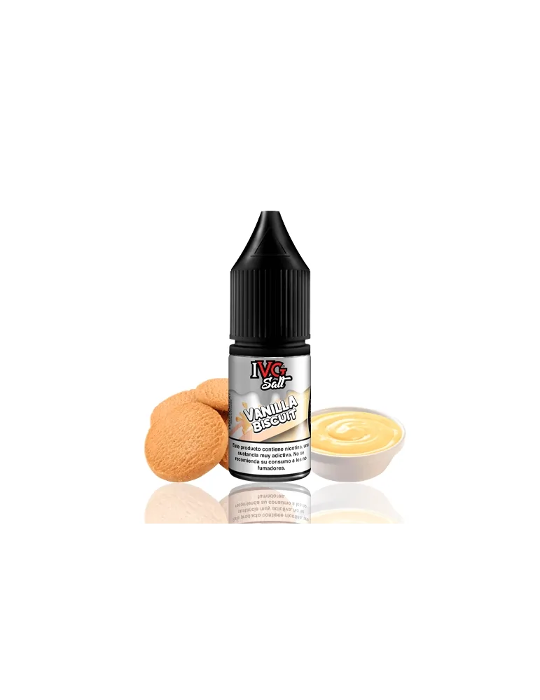 Ivg Vanilla Biscuit 18mg 10ml 50/50 e-liquid