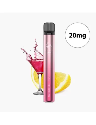 Elf Bar 600 V2 20mg Pink Lemonade Mesh Coil Disposable Vape 600pu