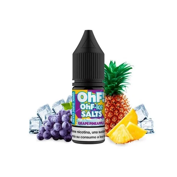 OHF Salts Ice Grape Pineapple 10ml 10 mg nicsalt e-liquid