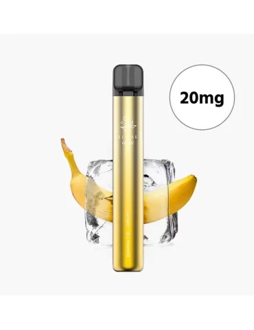 Elf Bar 600 V2 20mg Banana Ice Mesh Coil Disposable Vape 600puffs