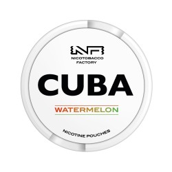 Snus CUBA Watermelon Medium 24mg Nicotine Pouches