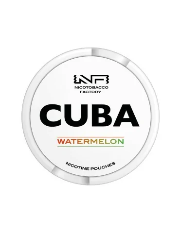 CUBA Watermelon Medium 24mg Nicotine Pouches