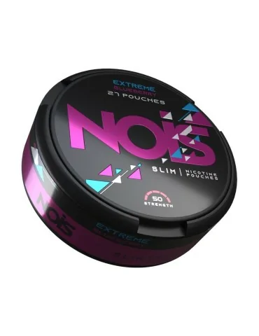 NOIS Extreme Blueberry 50mg Nicotine Pouches