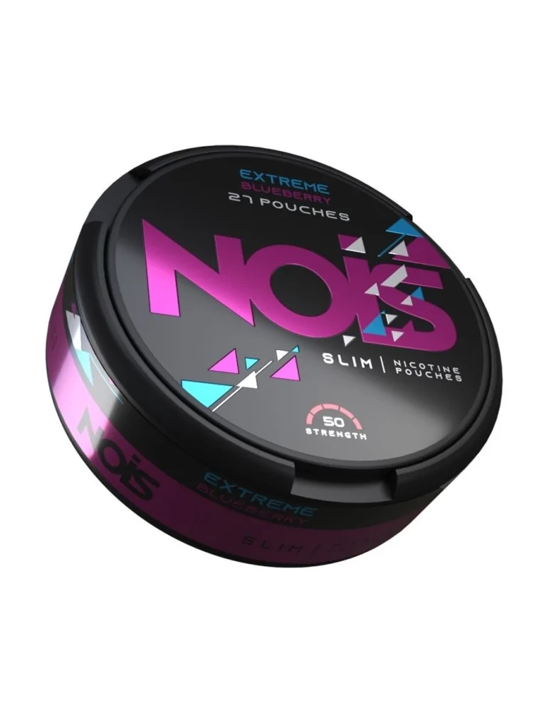 Snus NOIS Extreme Blueberry 50mg Nicotine Pouches